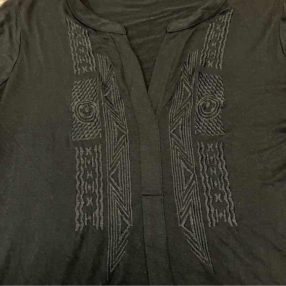 Cable & Gauge Women’s Blouse XL Top Embroidered Western - Picture 5 of 7